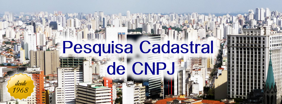 Pesquisa Cadastral de CNPJ