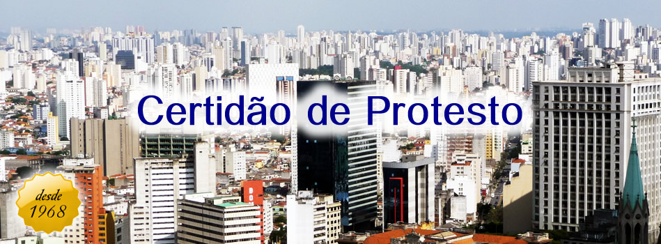 certidão de protesto