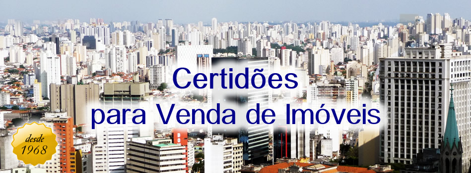 Certidões para Venda de Imóveis